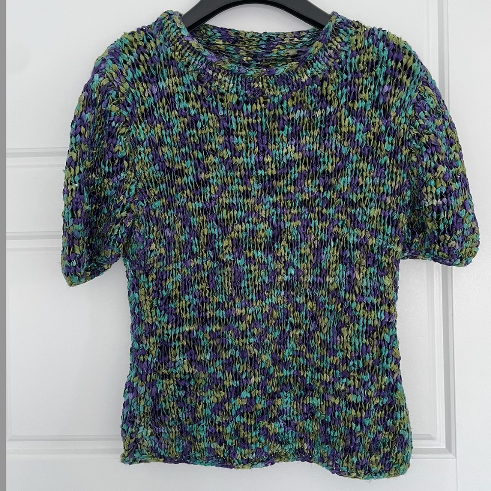 Vintage Handmade Cropped Sweater